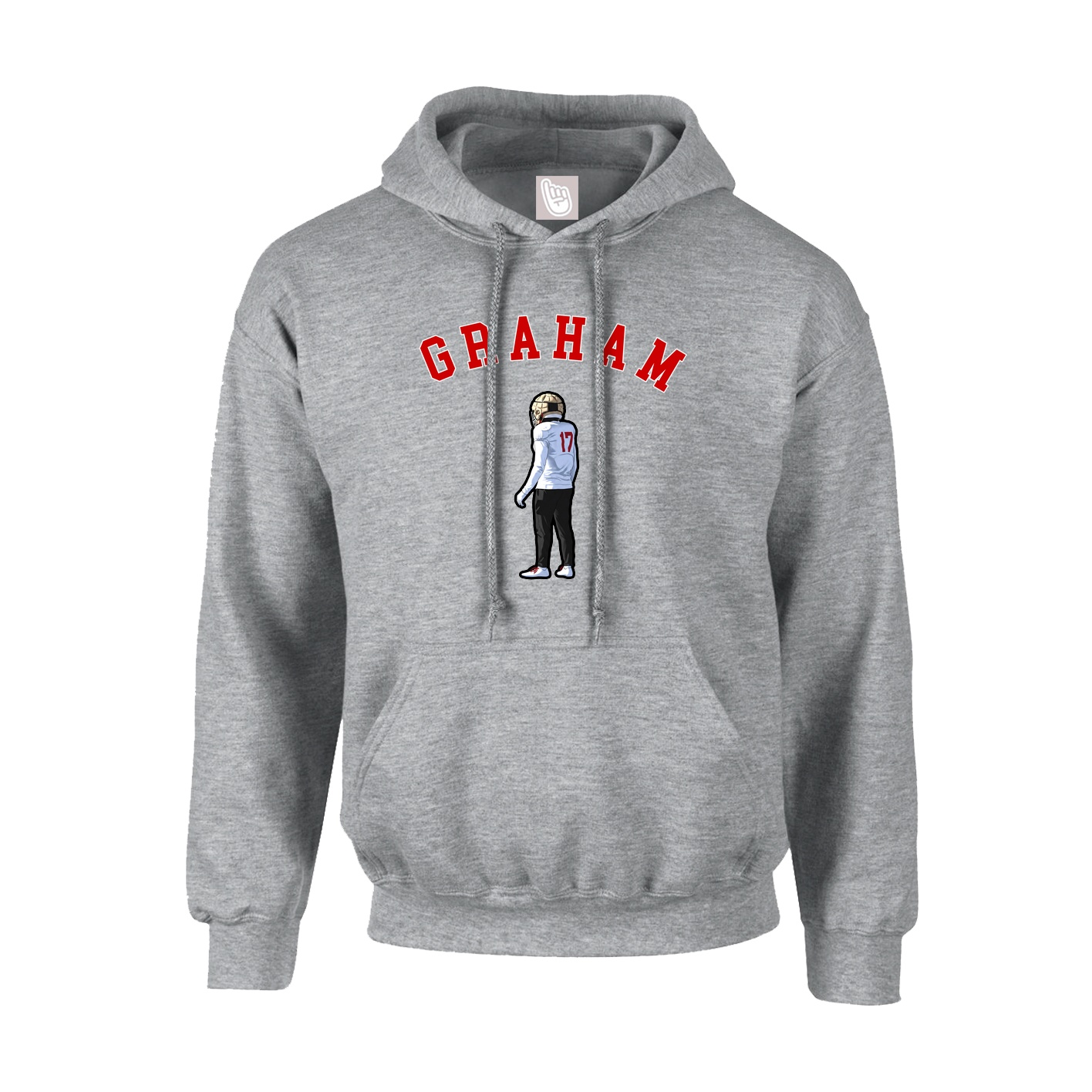 Hoodie — Shirsey Arch in Grey