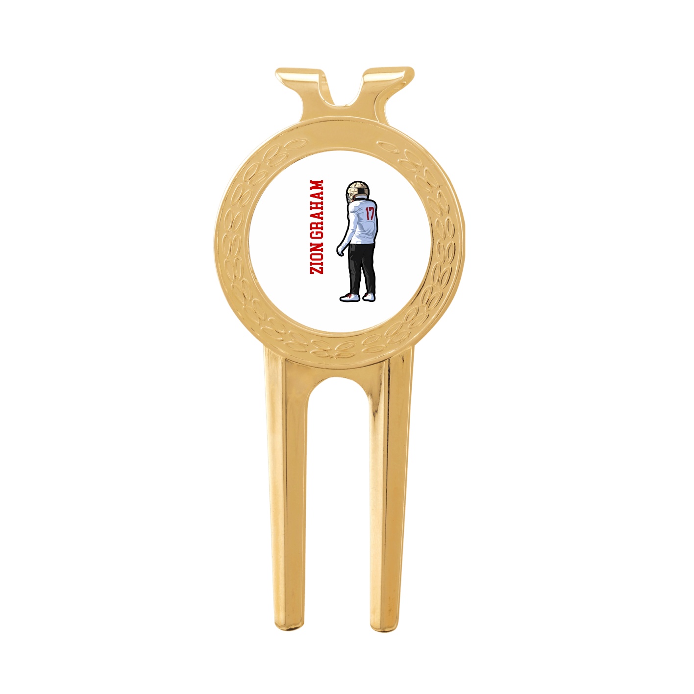 Divot Tool with Ball Marker — Name Vertical in Classic