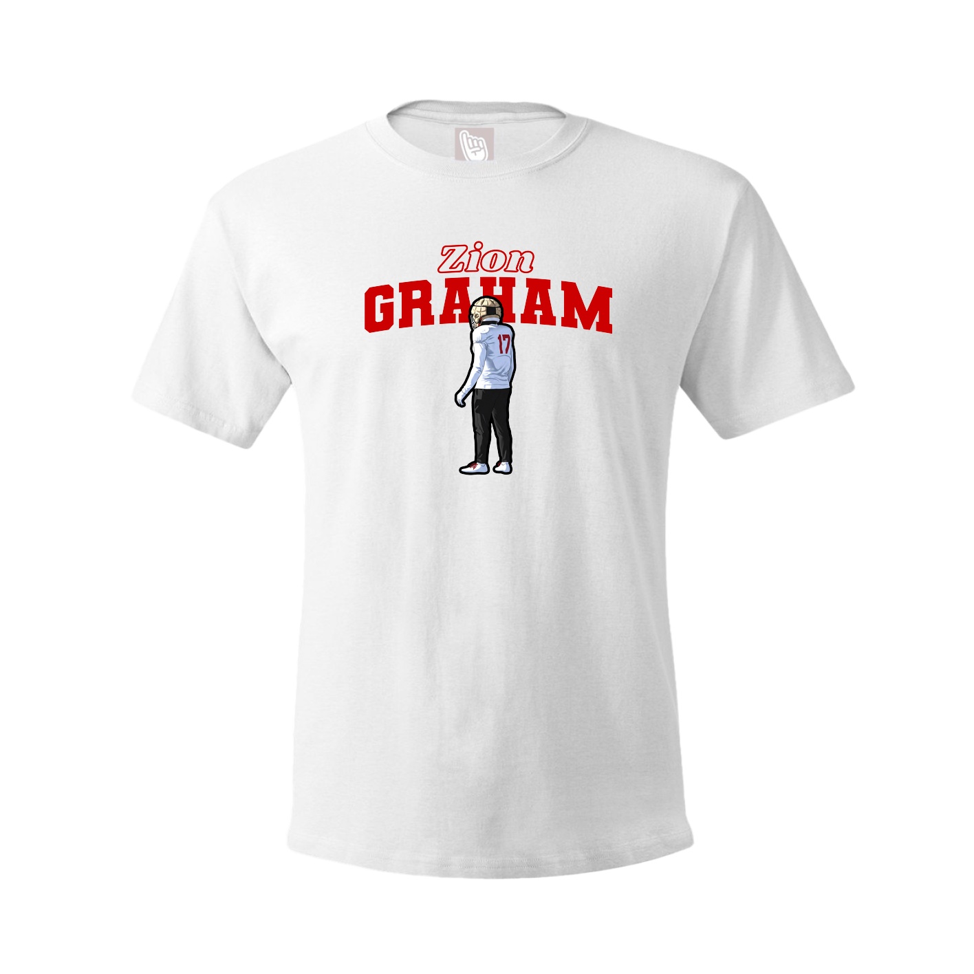 Tee — Name Arch in White