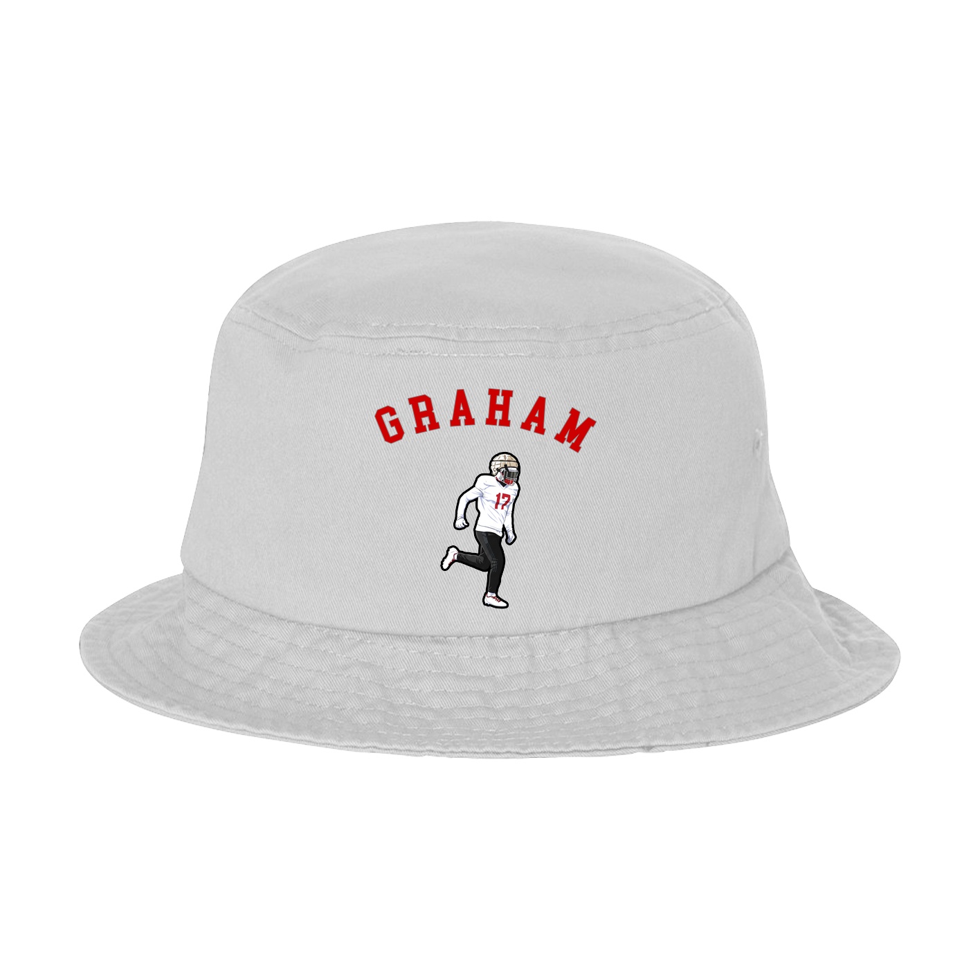 Bucket Cap — Shirsey Arch in White
