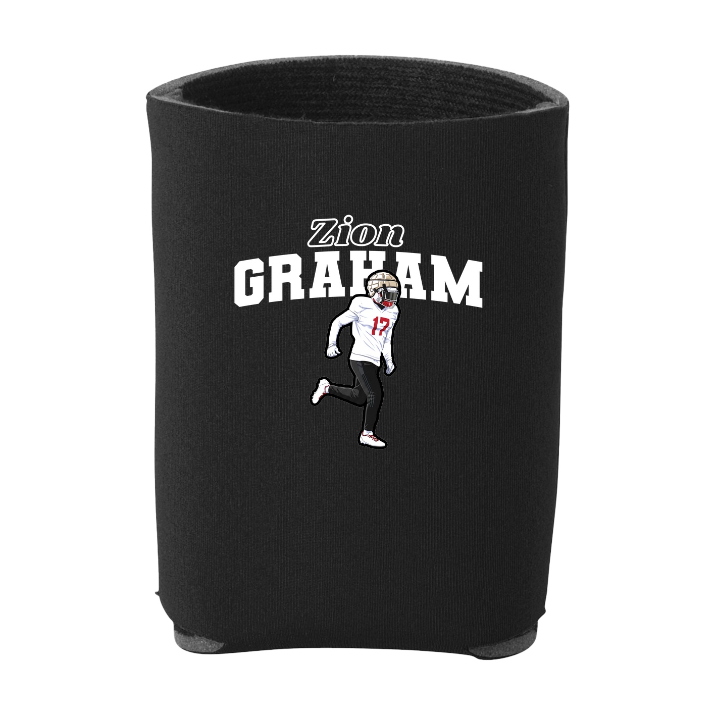 Can Holder — Name Arch in Black