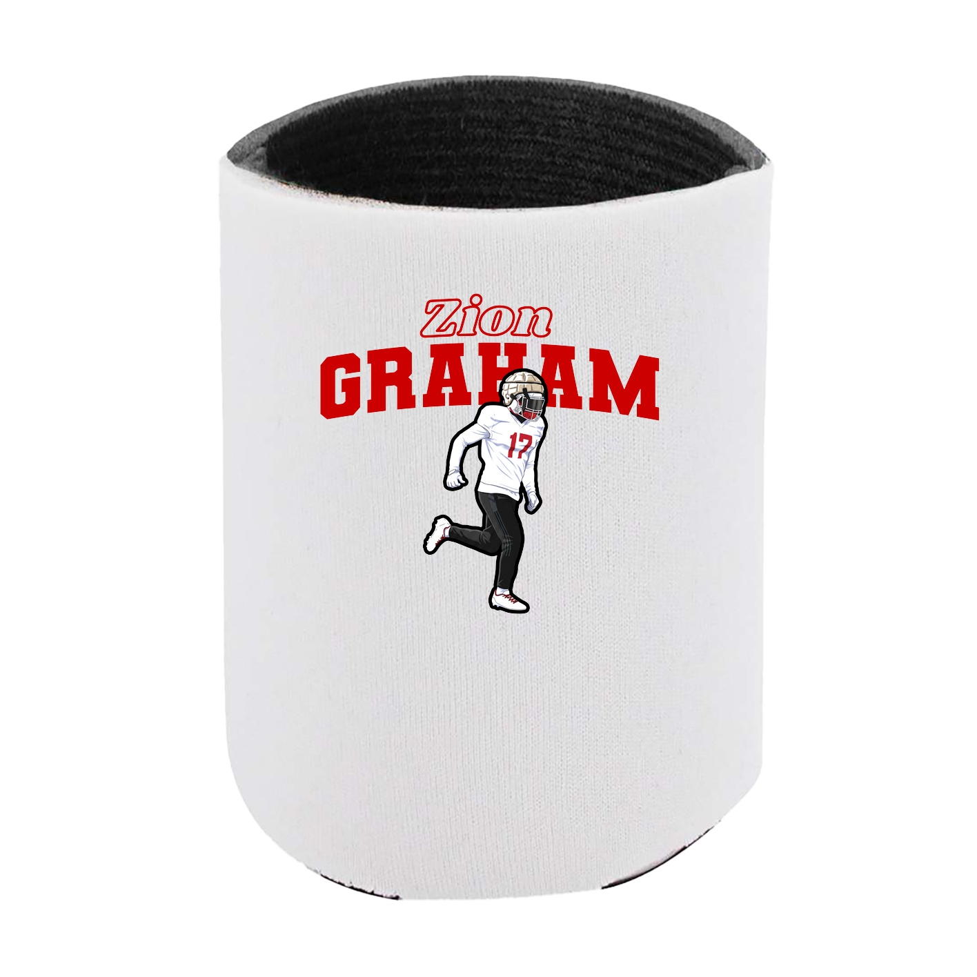 Can Holder — Name Arch in White