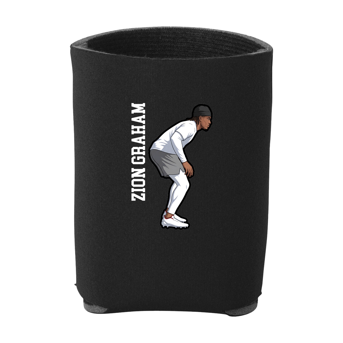 Can Holder — Name Vertical in Black