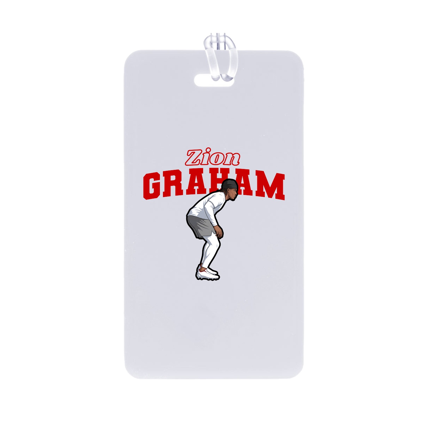 Bag Tag — Name Arch in Classic