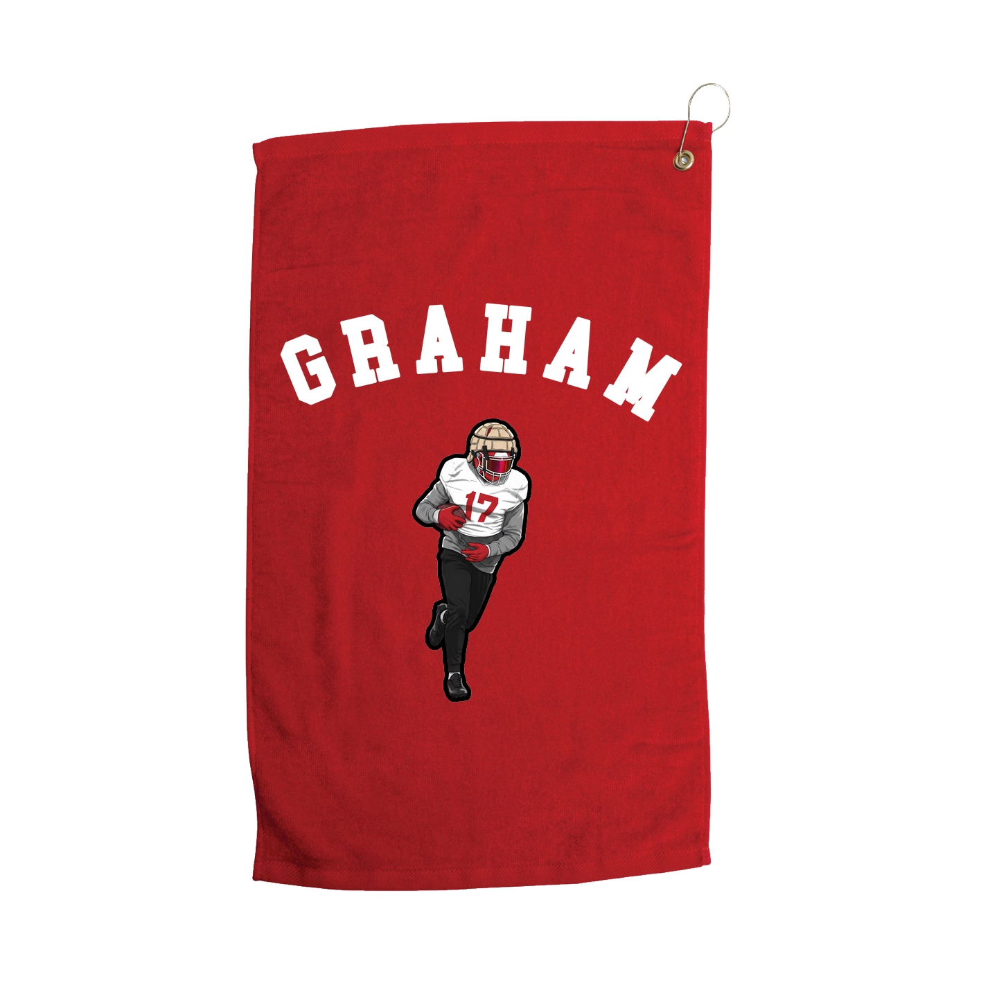 Golf Towel — Shirsey Arch in Red
