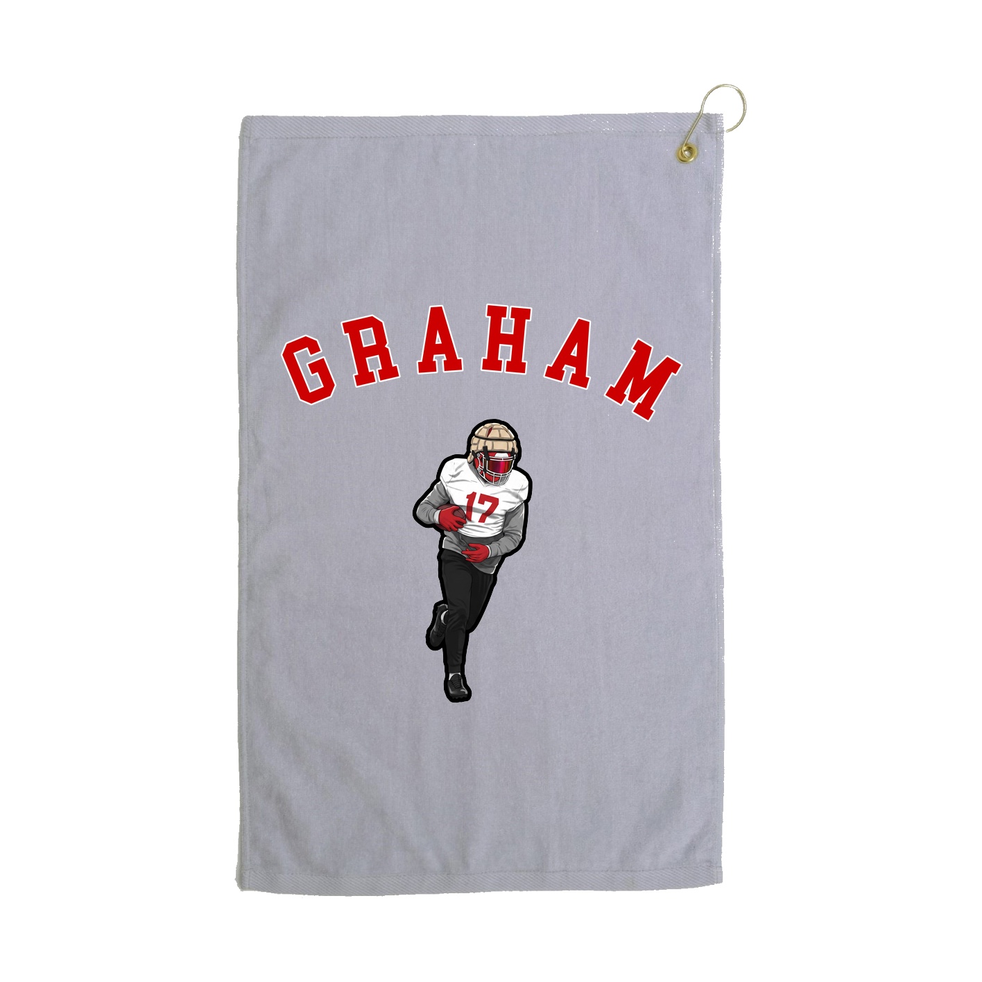 Golf Towel — Shirsey Arch in Grey