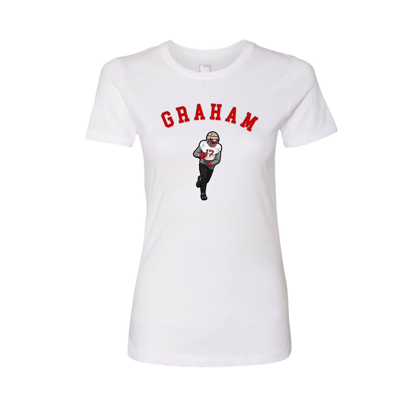 Womens Tee — Shirsey Arch in White