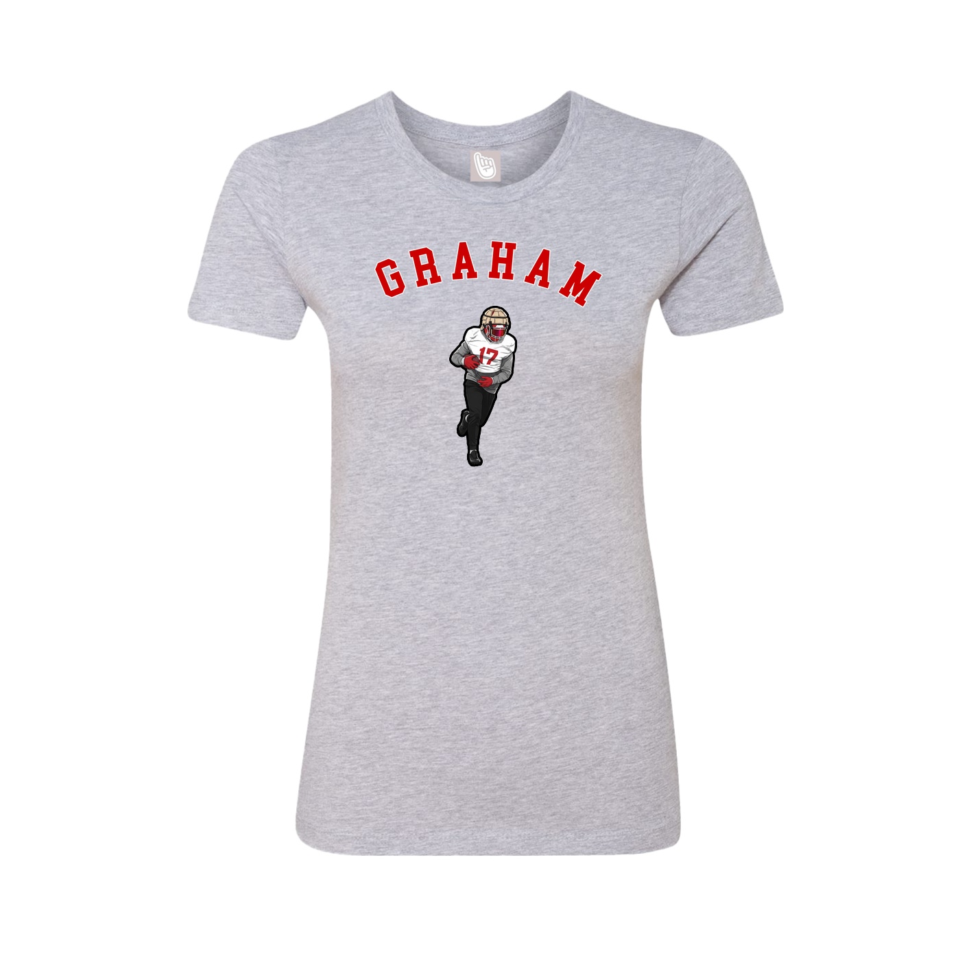 Womens Tee — Shirsey Arch in Grey