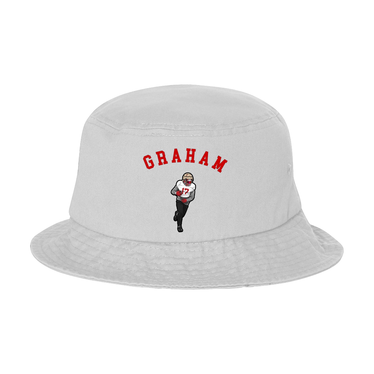 Bucket Cap — Shirsey Arch in White