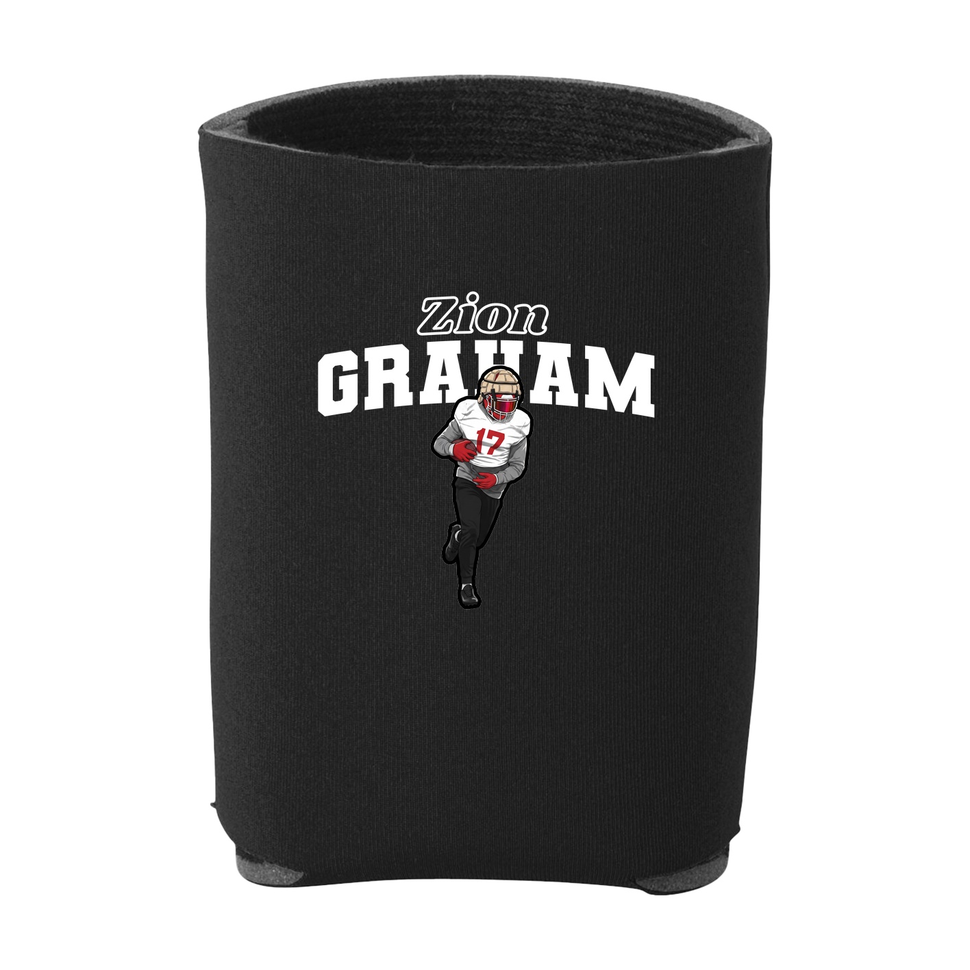 Can Holder — Name Arch in Black