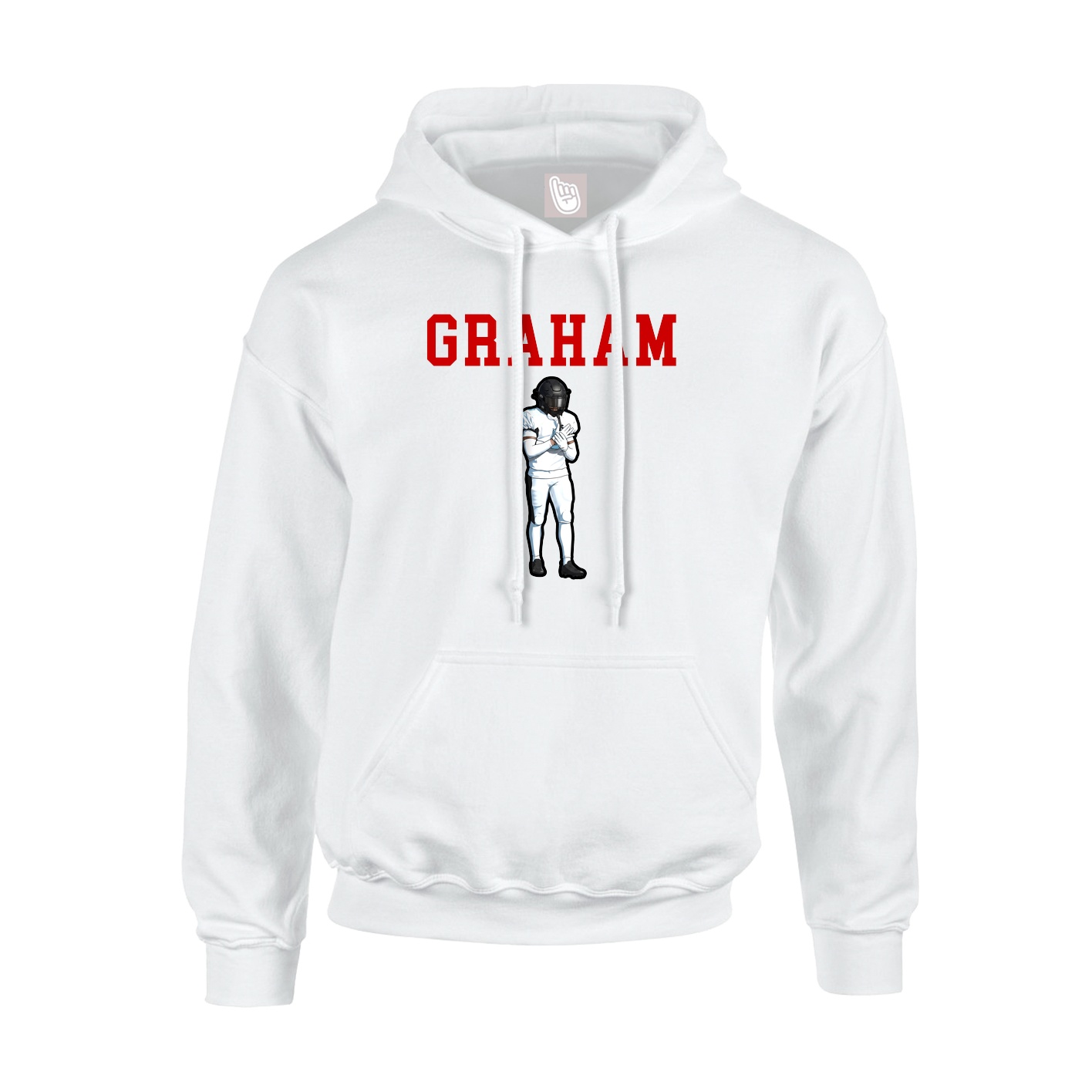 Youth Hoodie — Shirsey in White