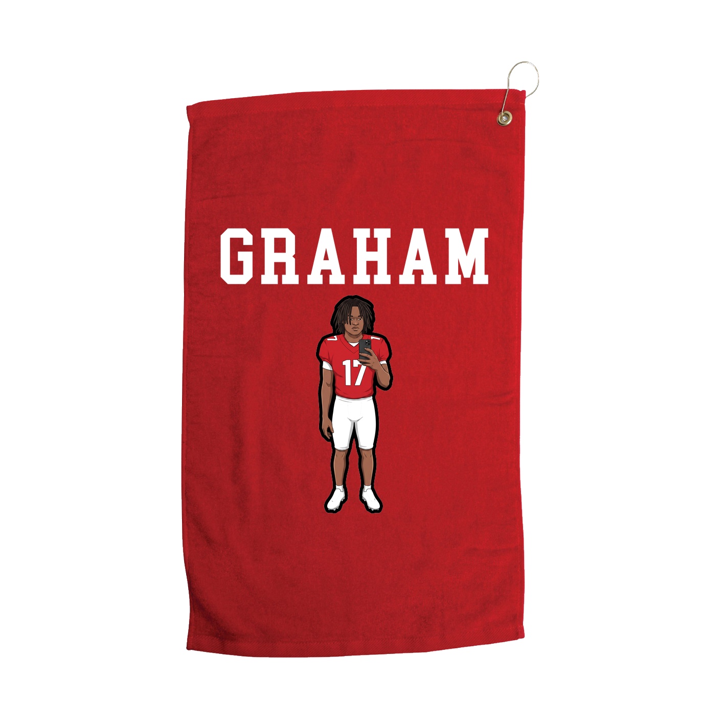Golf Towel — Shirsey in Red