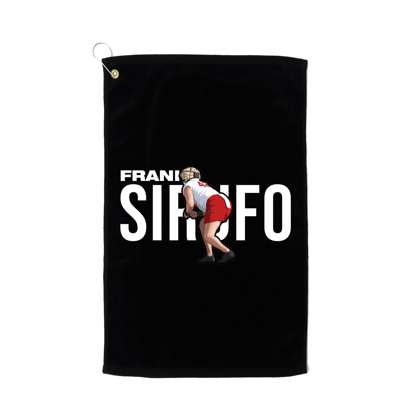 Golf Towel — Player Name in Black