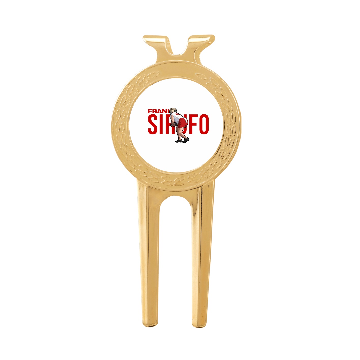 Divot Tool with Ball Marker — Player Name in Classic