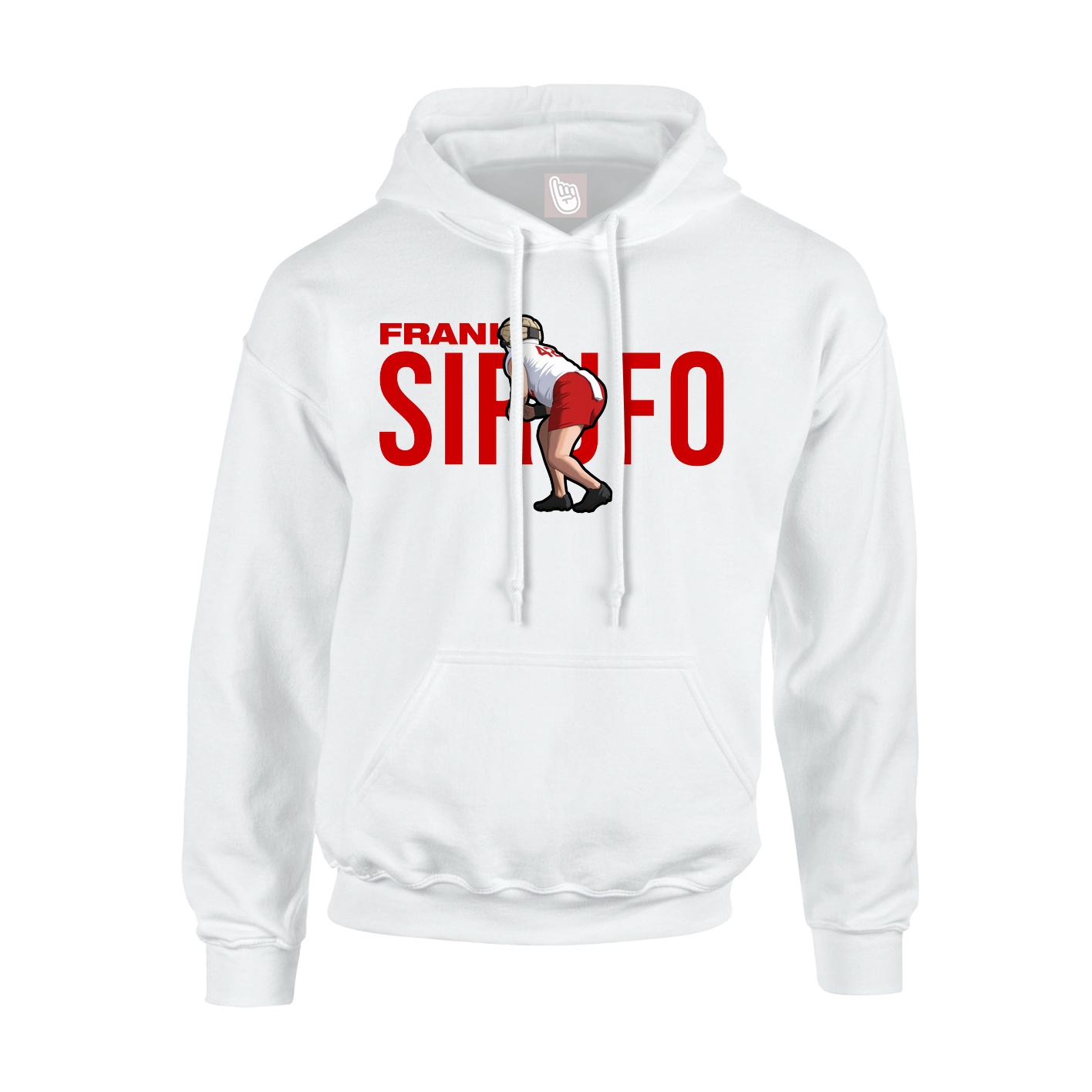 Hoodie — Player Name in White