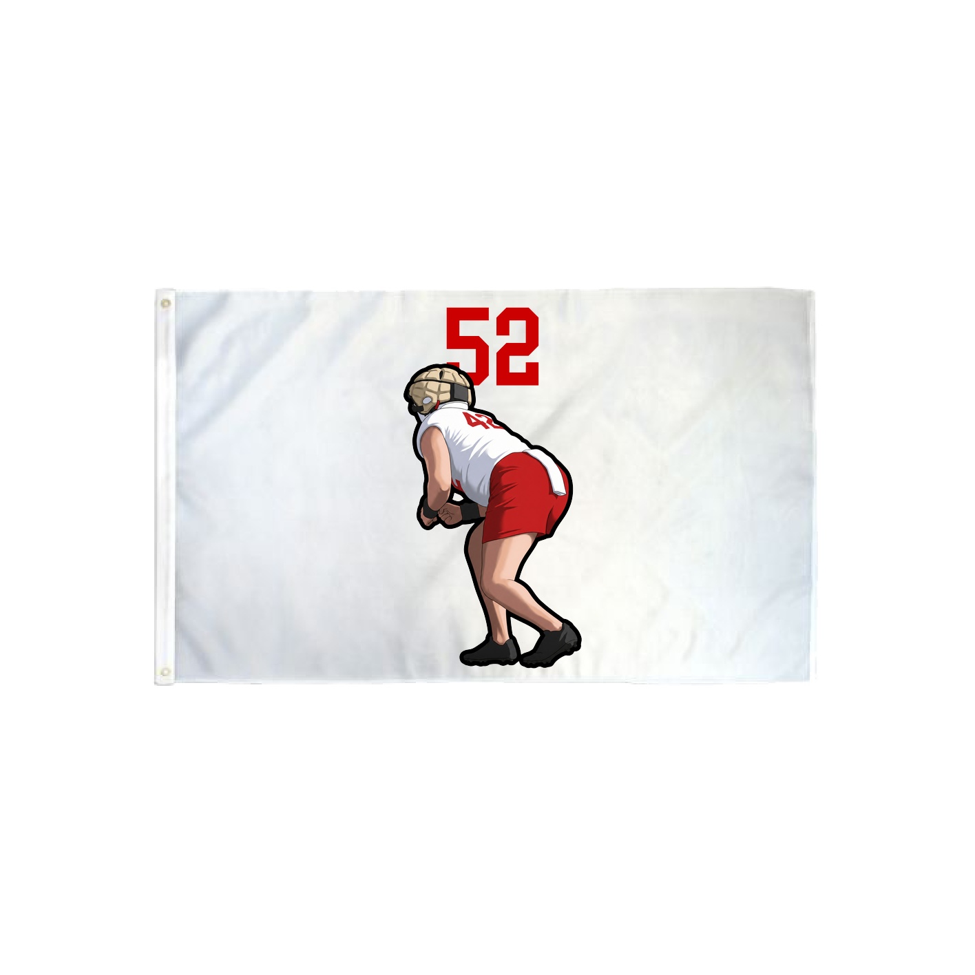 3x5 Flag — Number Top in Classic