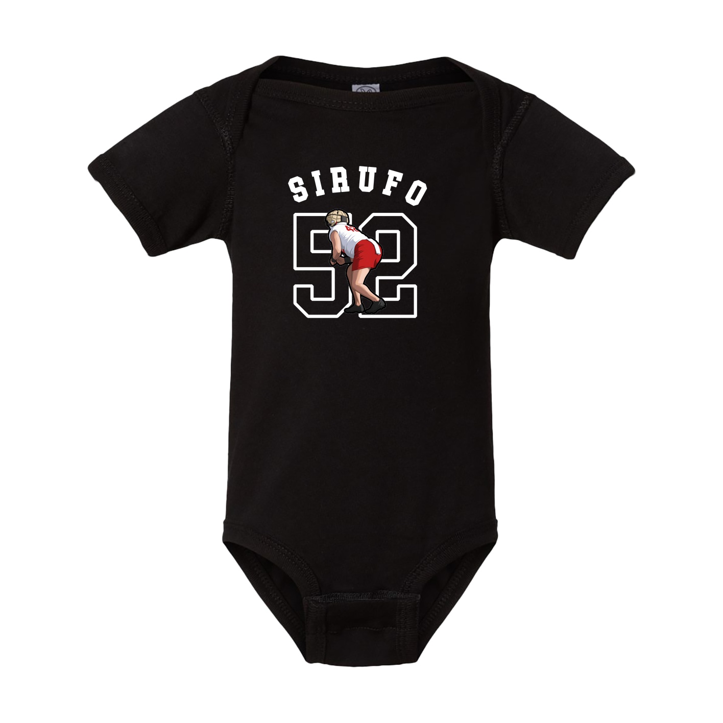 Baby Onesie — Shirsey Arch in Black