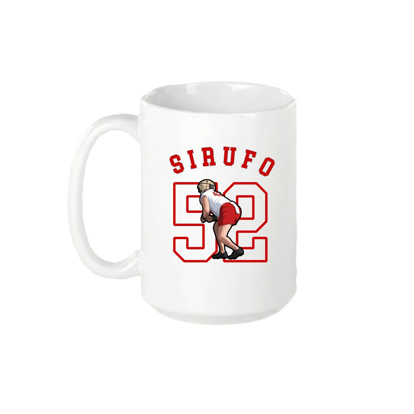 15oz Coffee Mug — Shirsey Arch in White