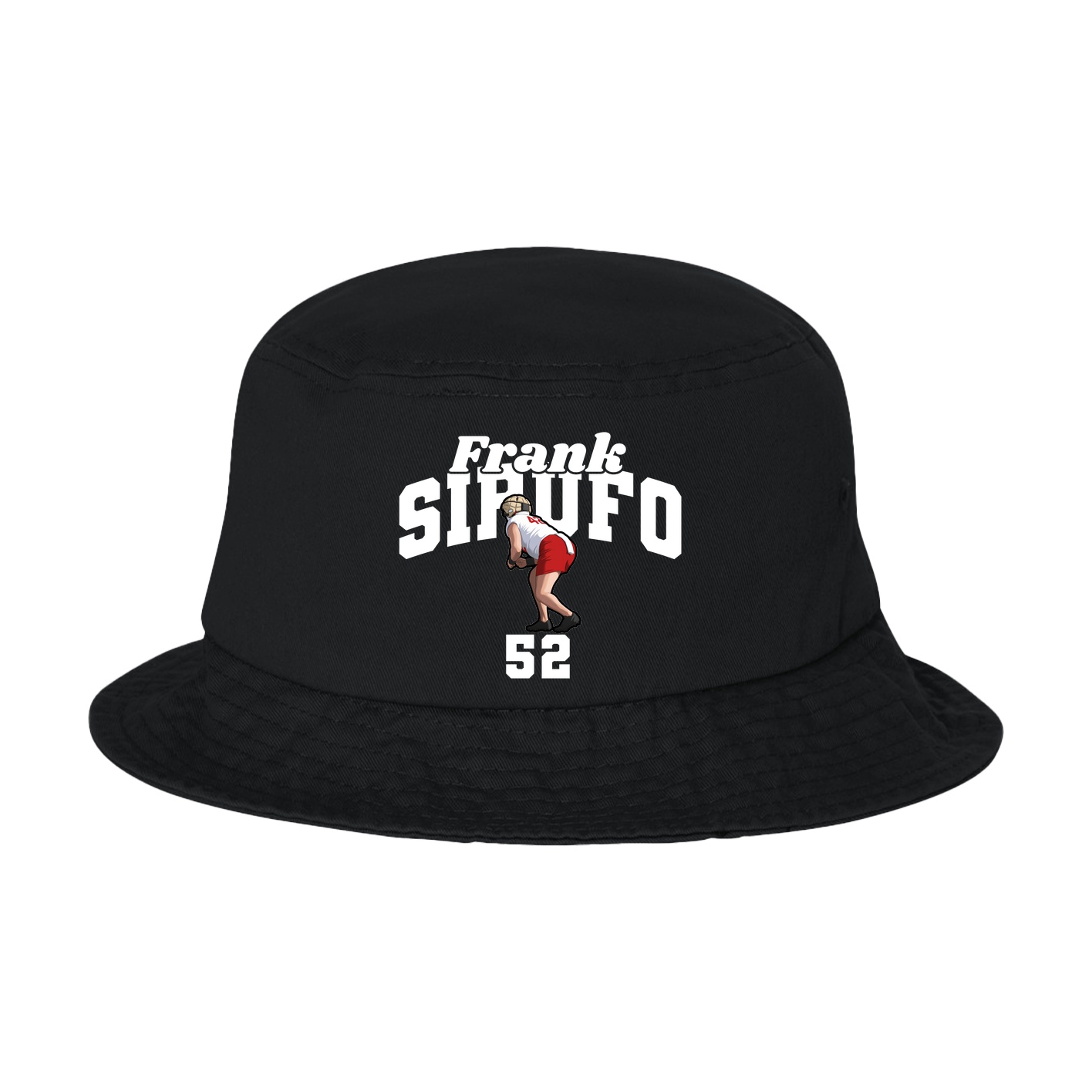 Bucket Cap — Signature Arch in Black