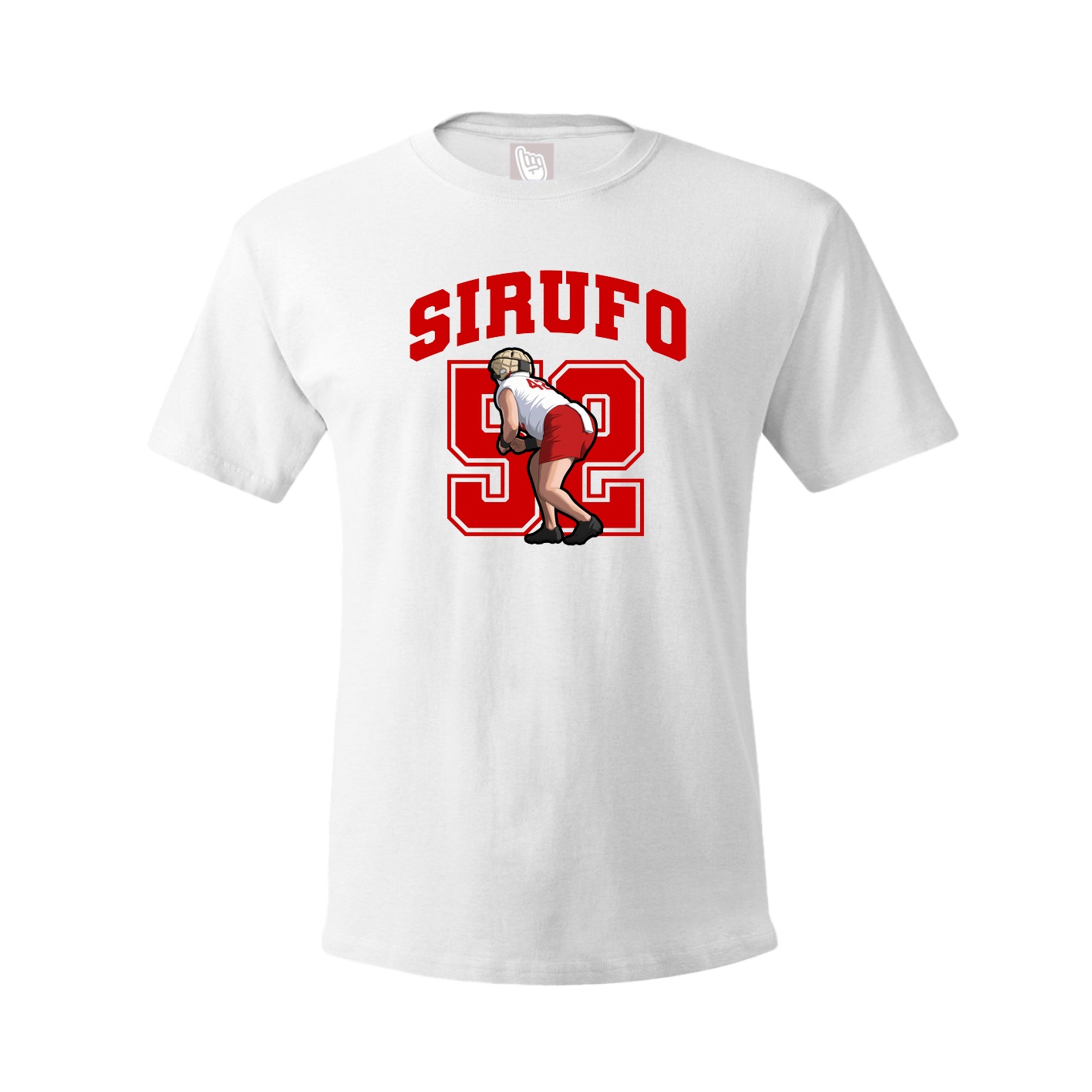 Tee — Number in White