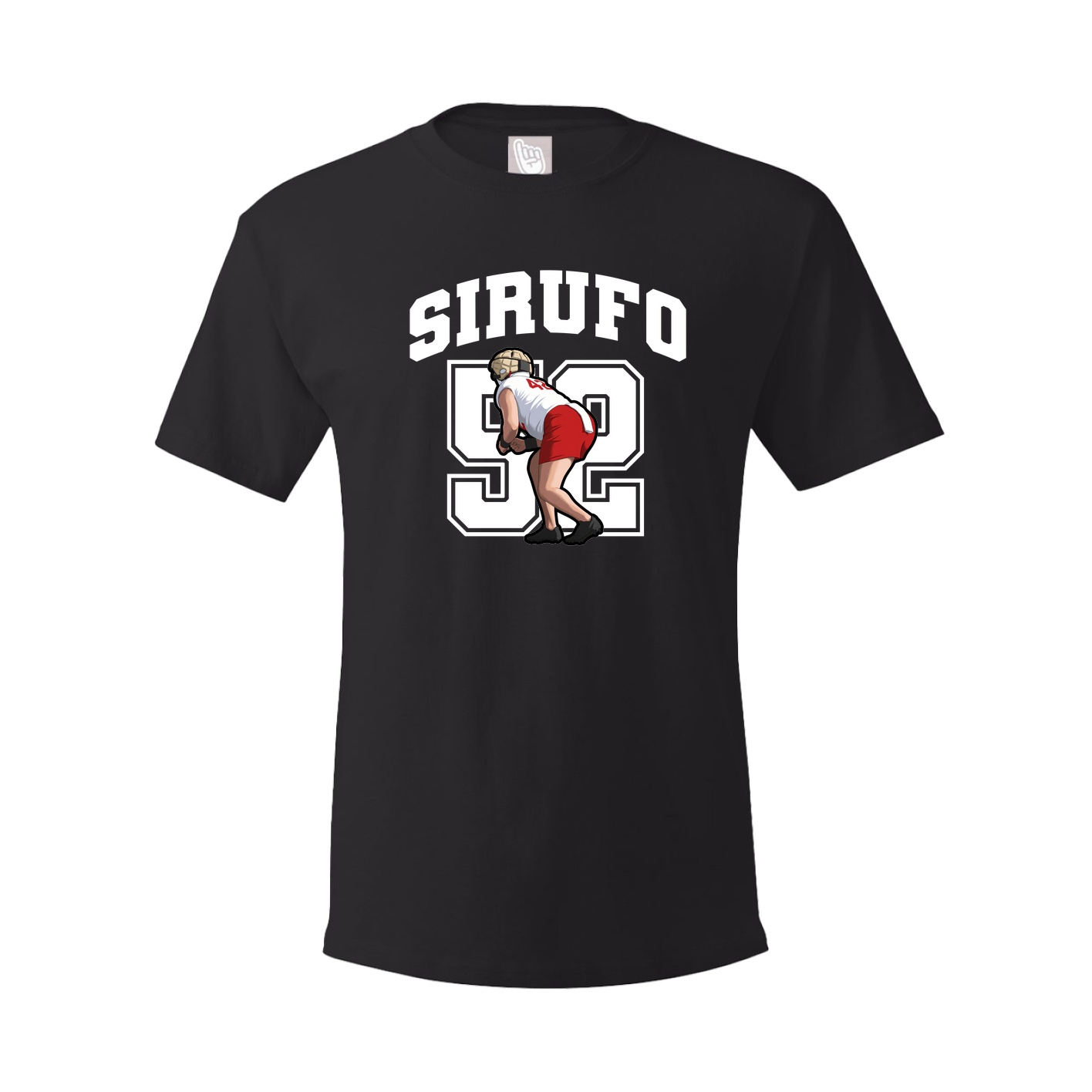Youth Tee — Number in Black