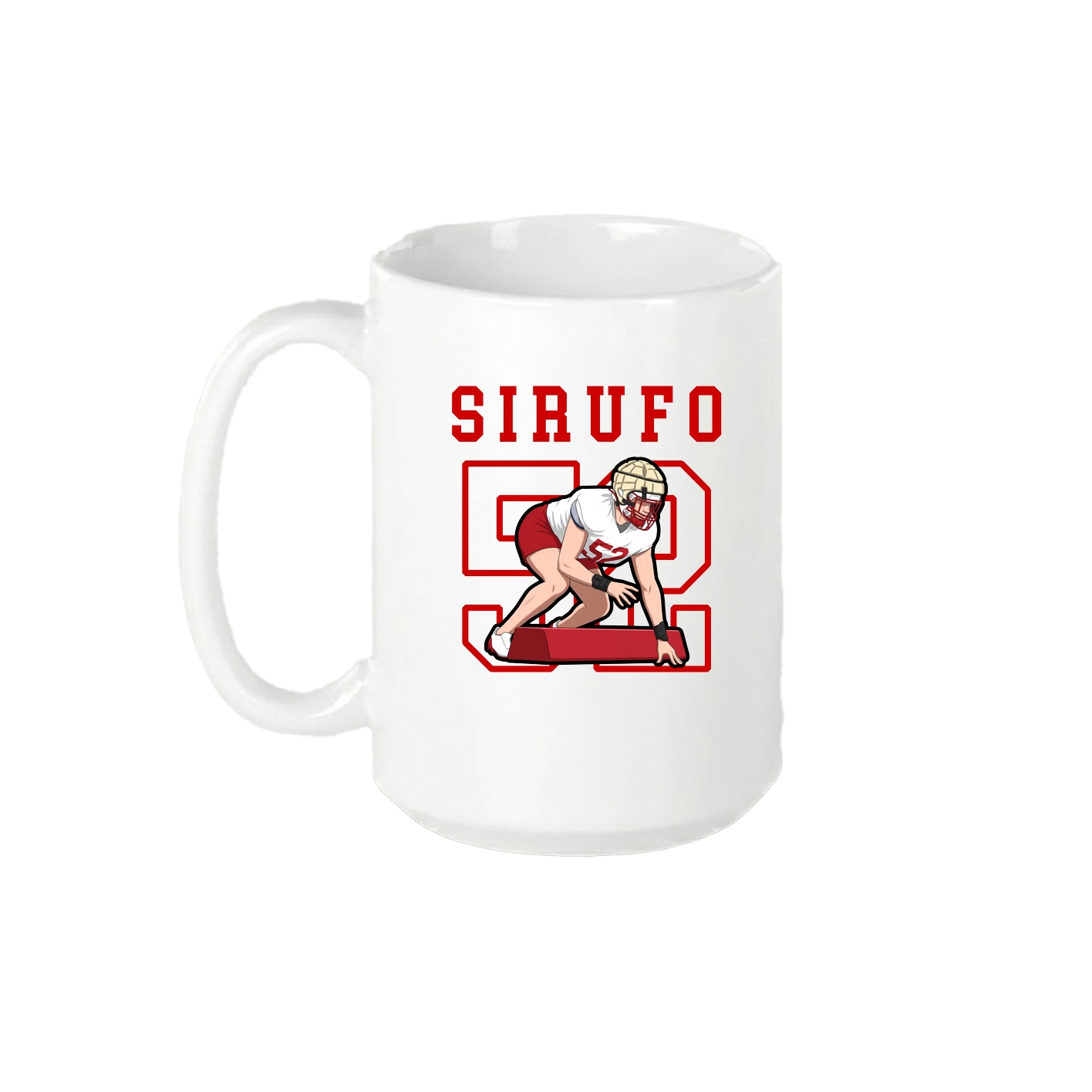 15oz Coffee Mug — Shirsey in White