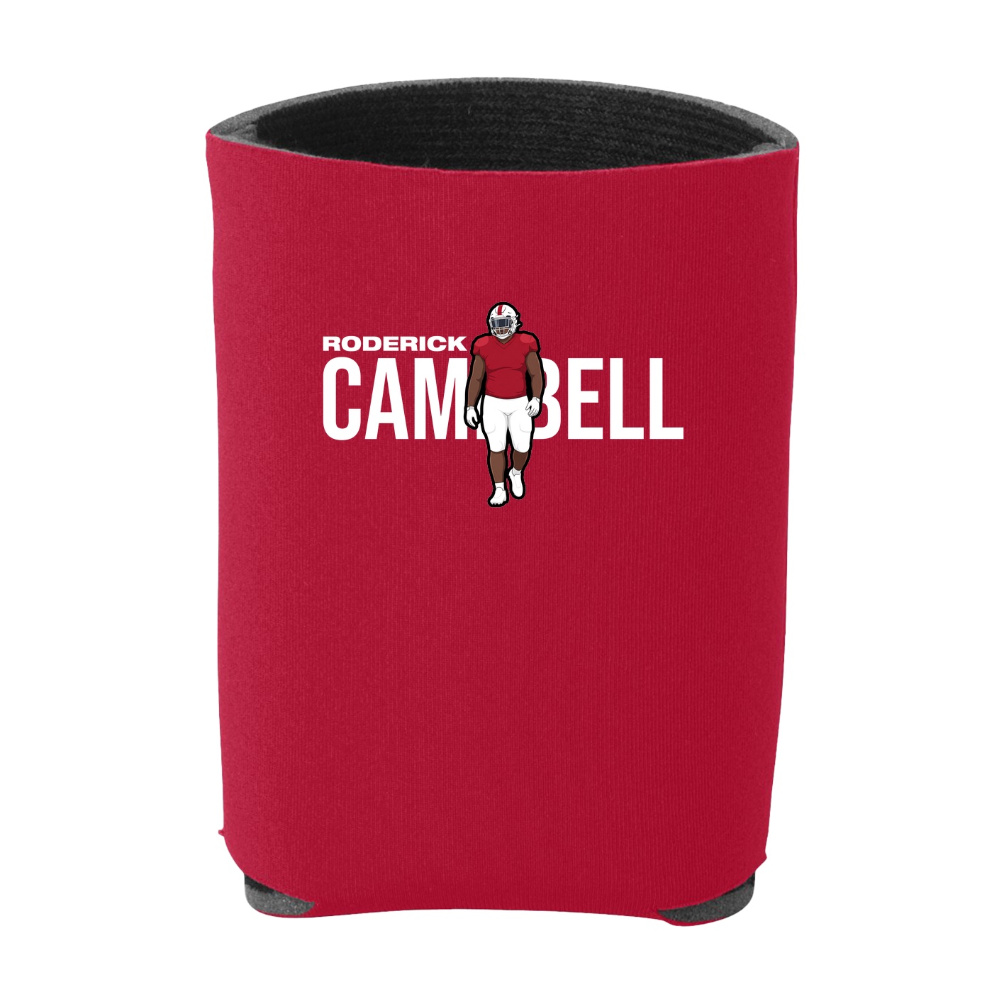 Can Holder — Player Name in Red