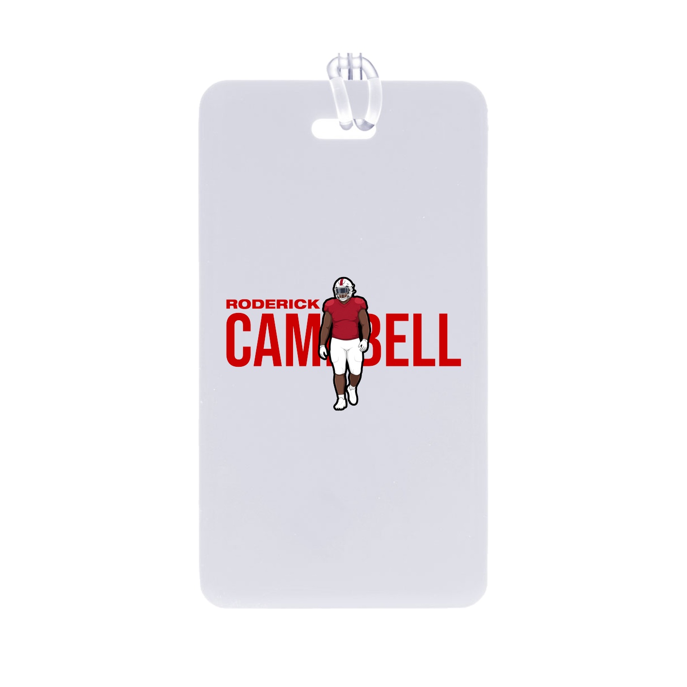 Bag Tag — Player Name in Classic