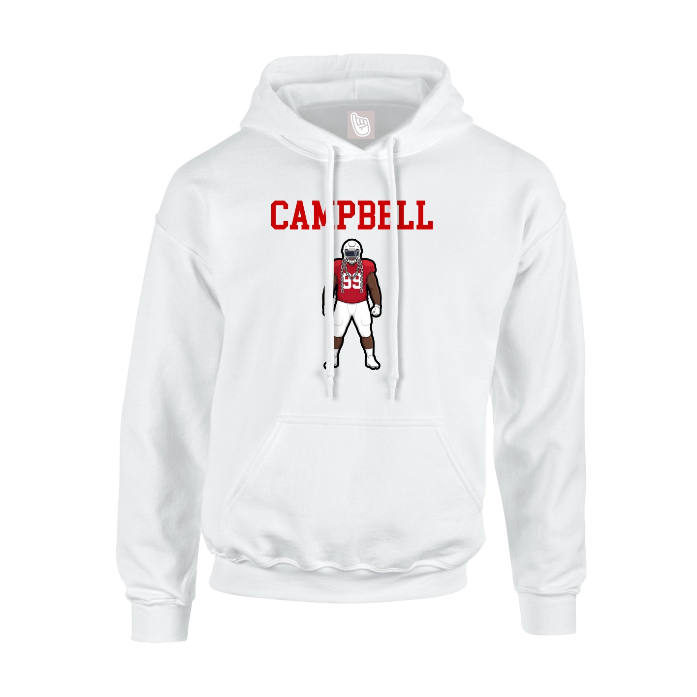 Youth Hoodie — Shirsey in White