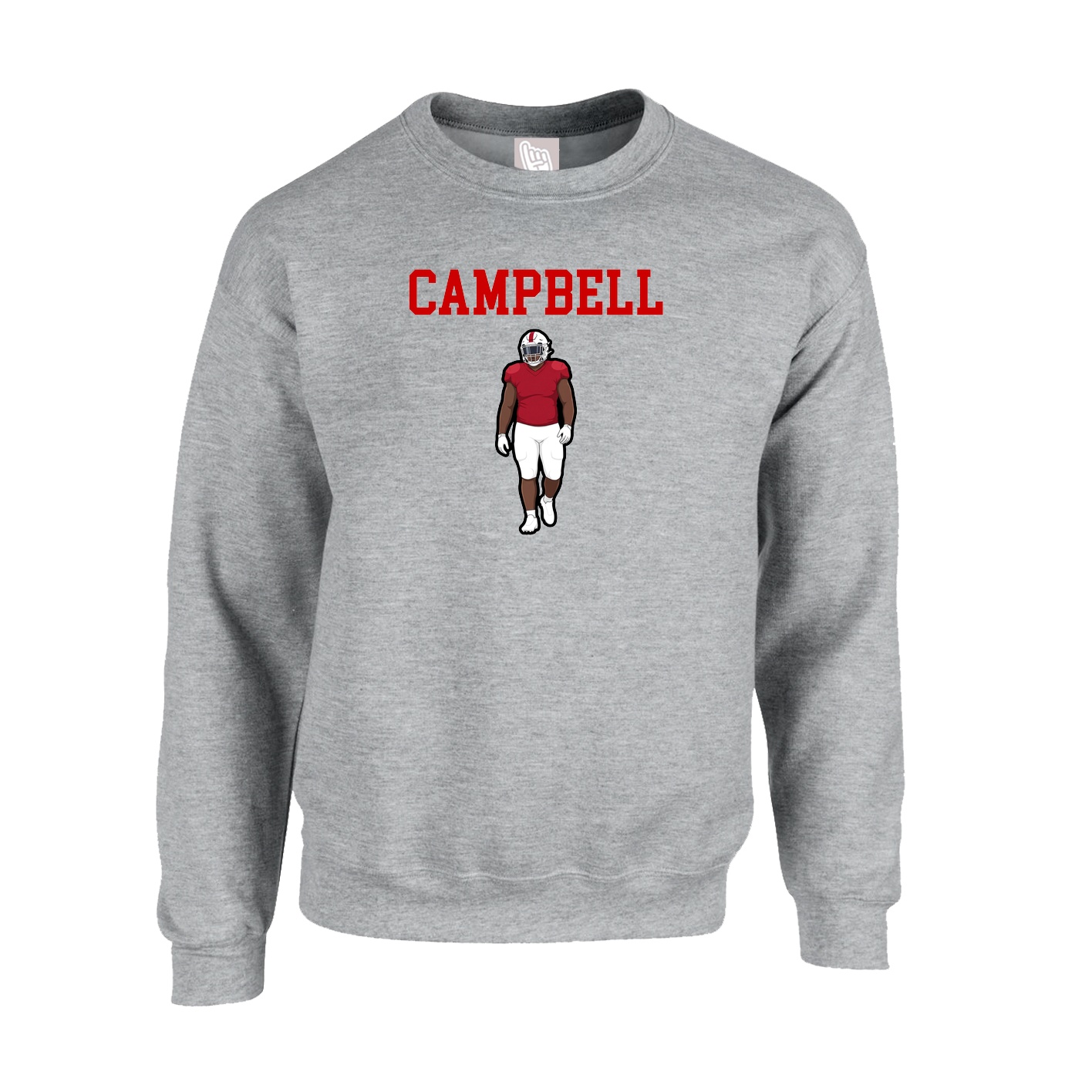 Fleece Crew — Shirsey in Grey