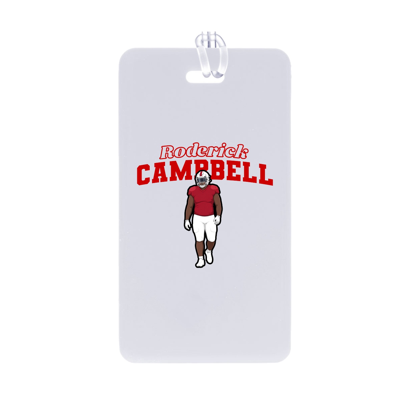 Bag Tag — Name Arch in Classic