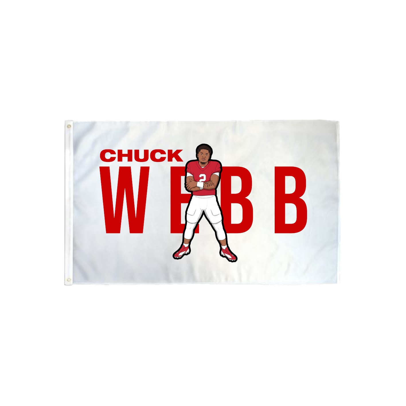 3x5 Flag — Player Name in Classic
