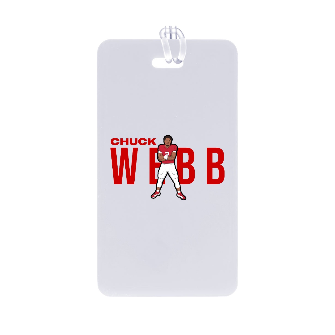 Bag Tag — Player Name in Classic