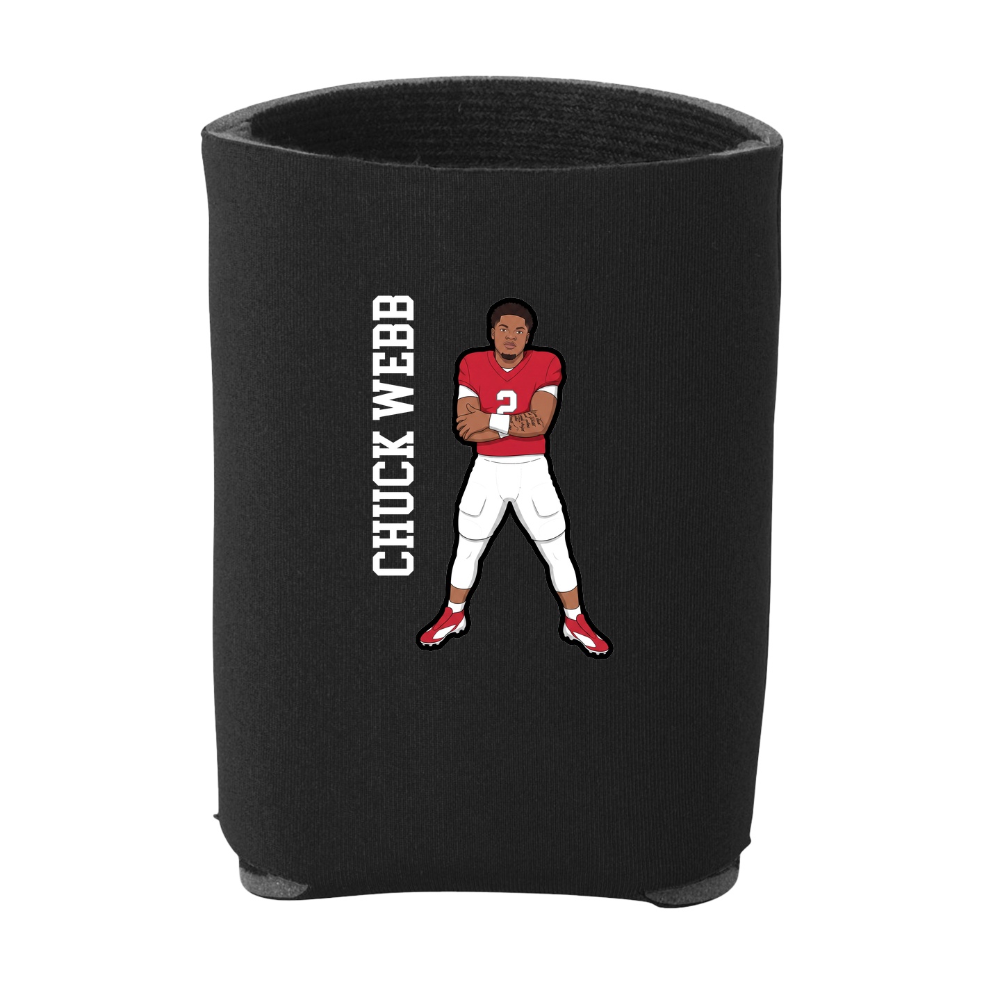 Can Holder — Name Vertical in Black