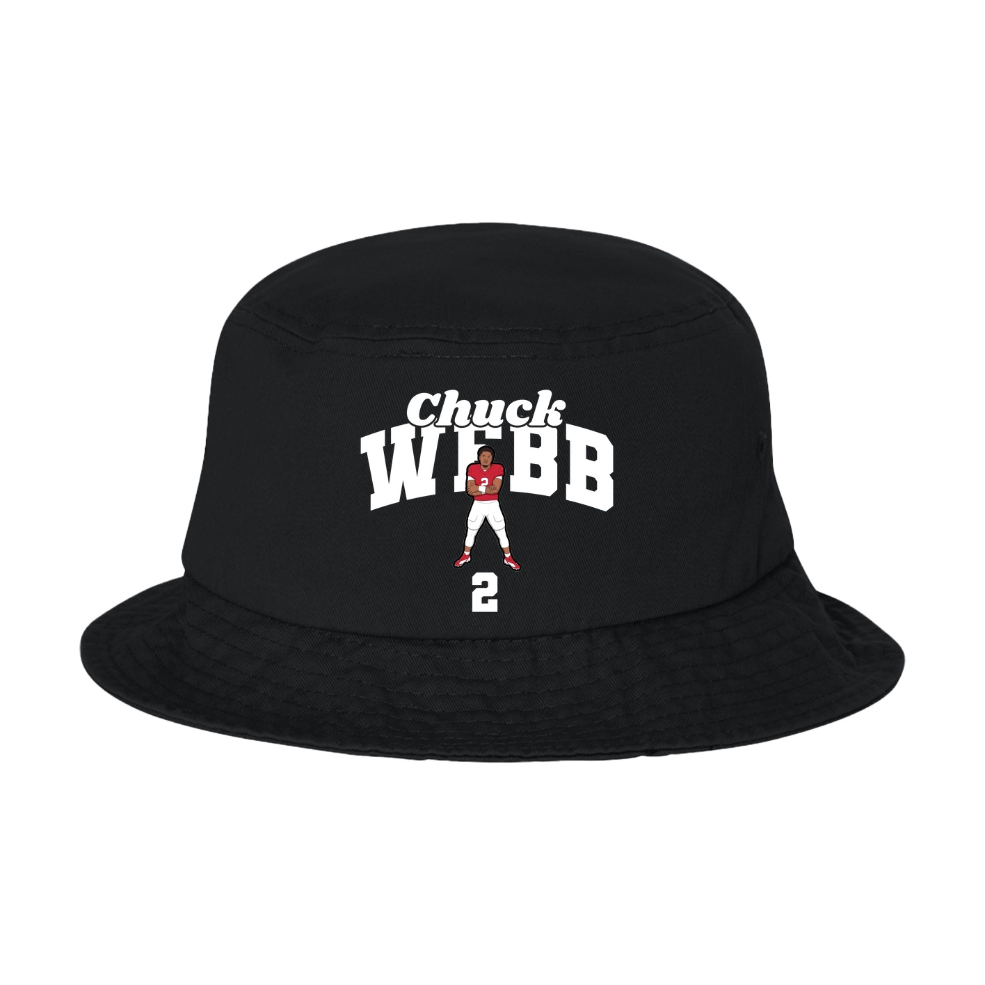 Bucket Cap — Signature Arch in Black