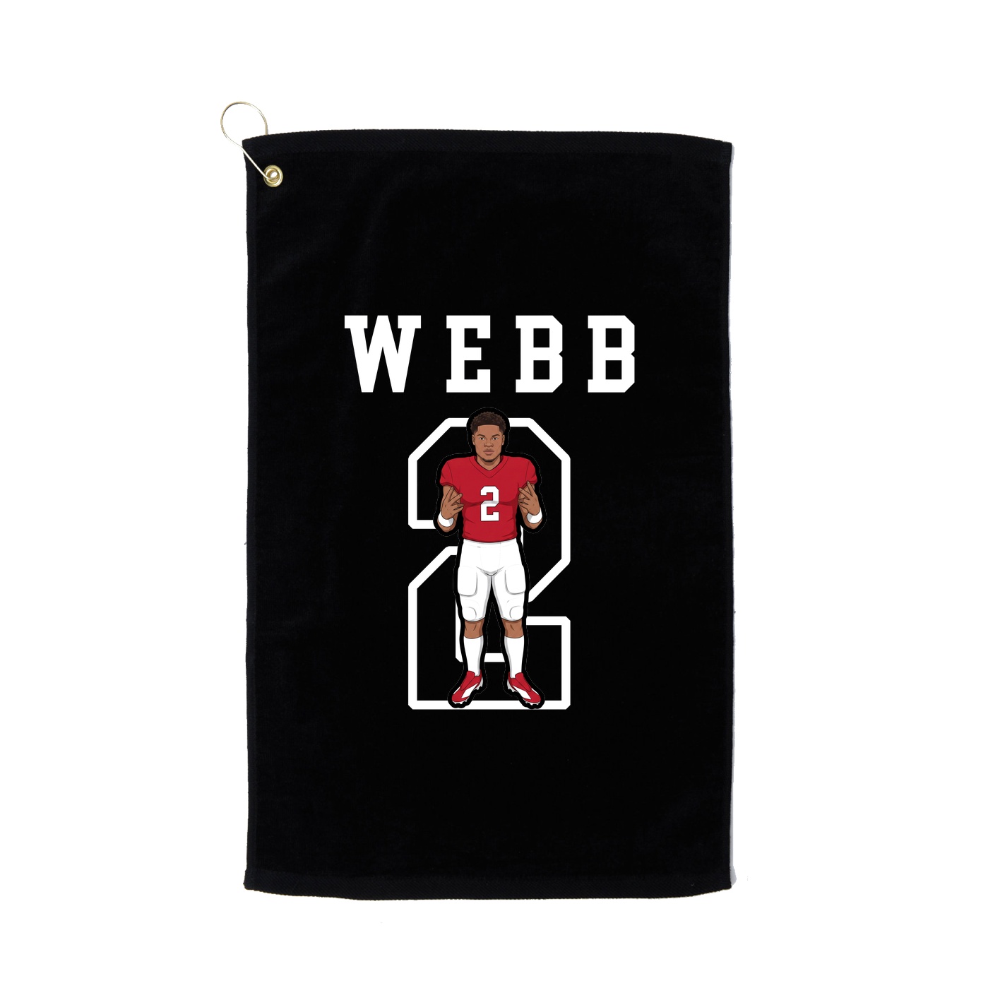 Golf Towel — Shirsey in Black