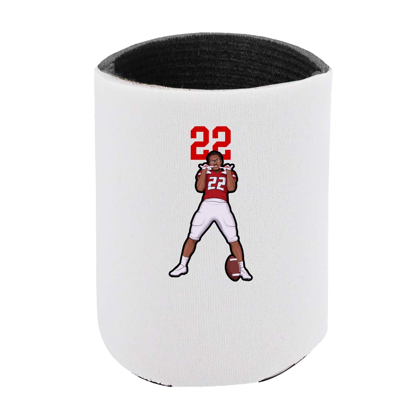 Can Holder — Number Top in White