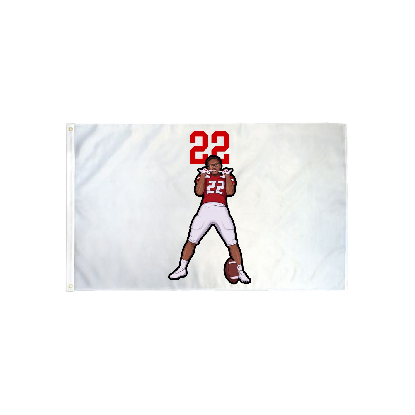 3x5 Flag — Number Top in Classic