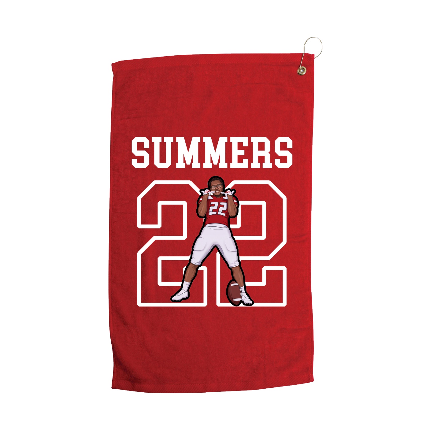 Golf Towel — Shirsey in Red