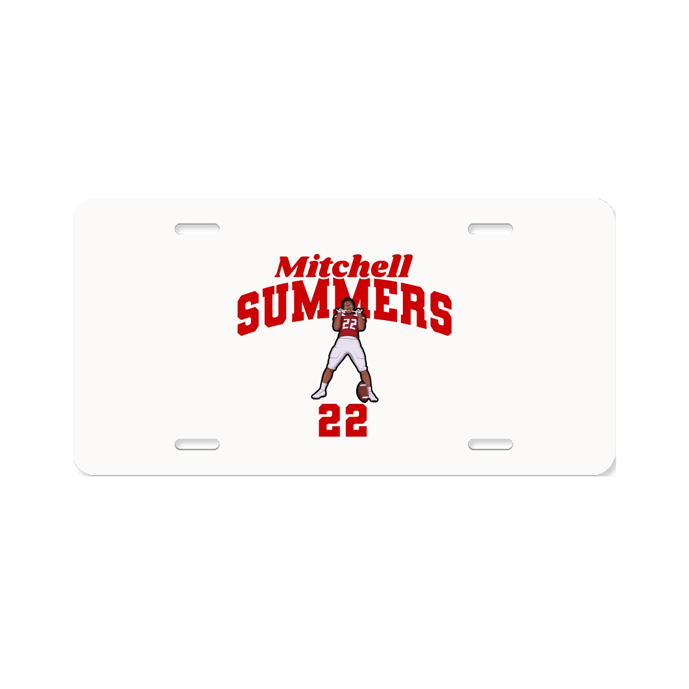 License Plate — Signature Arch in Classic