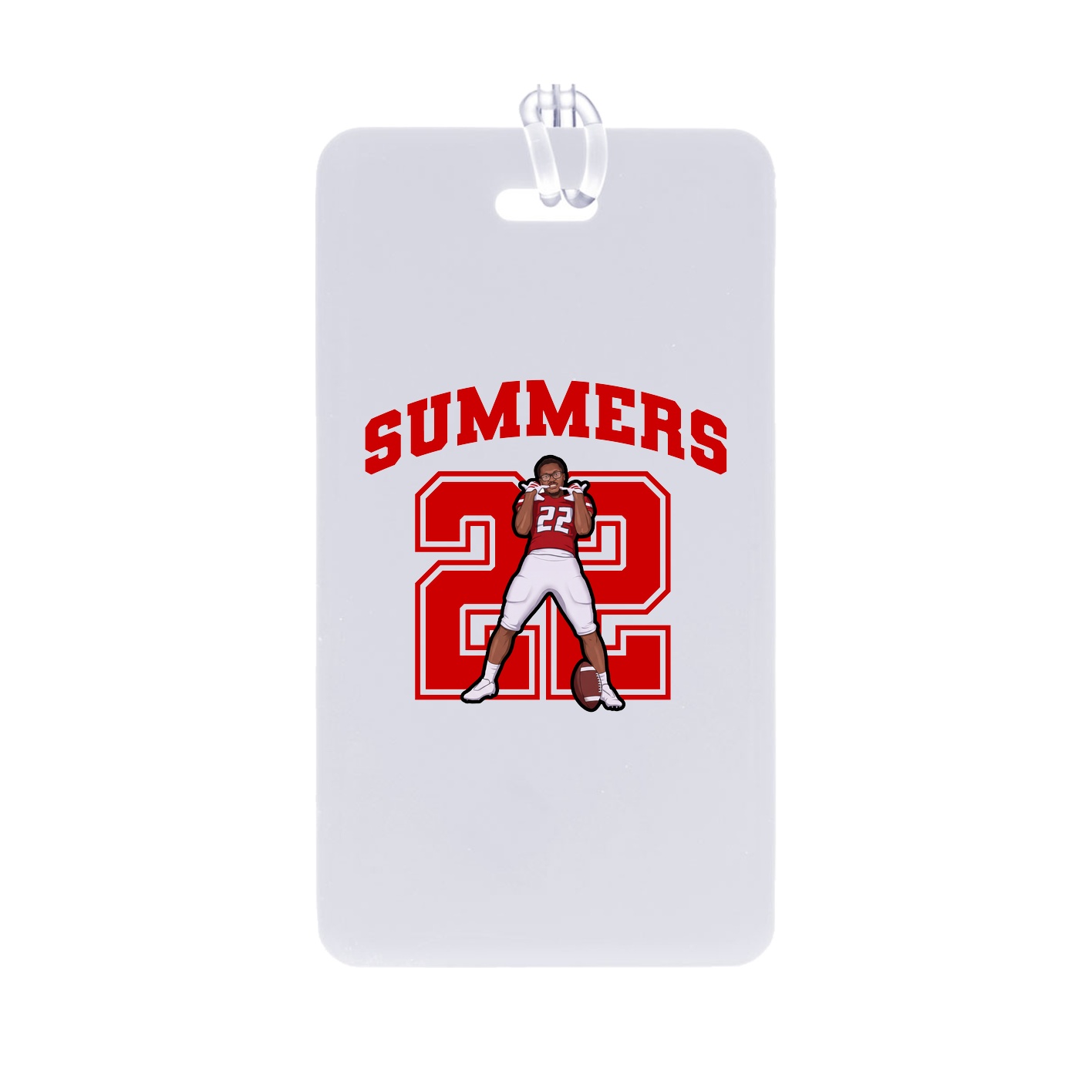 Bag Tag — Number in Classic