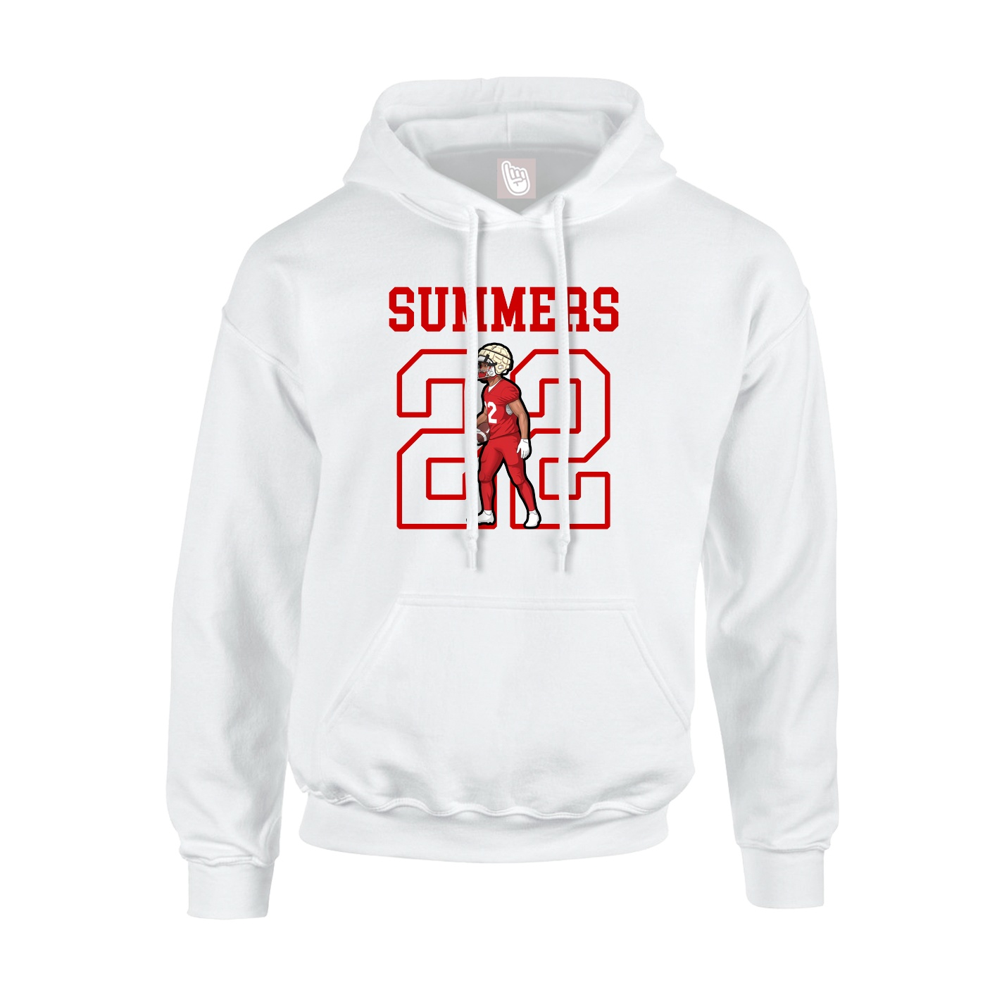 Youth Hoodie — Shirsey in White