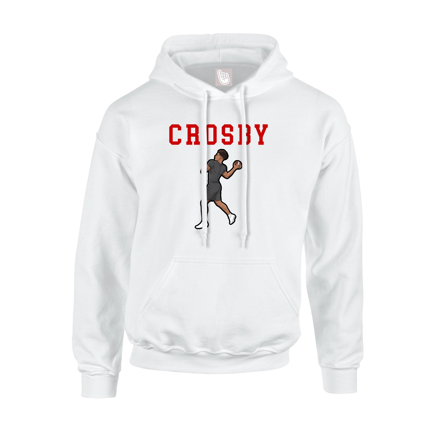 Youth Hoodie — Shirsey in White