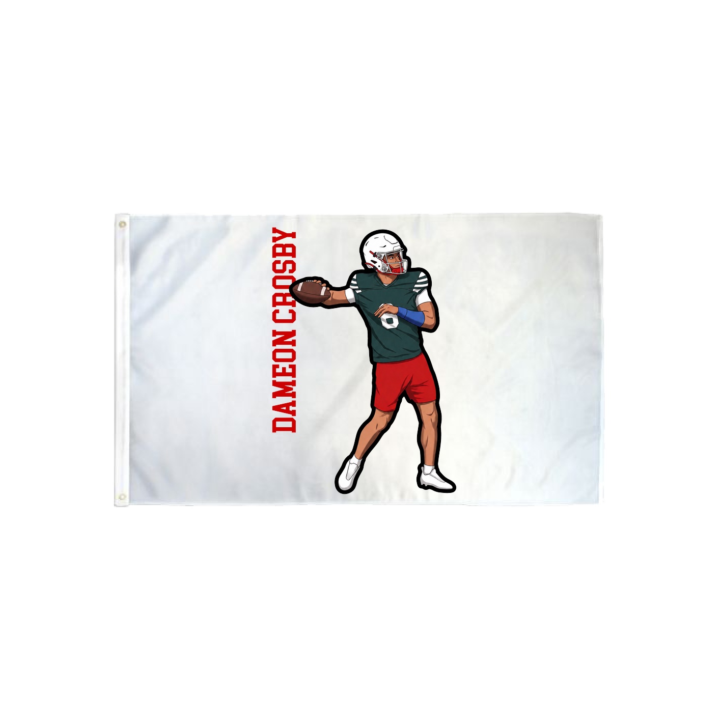 3x5 Flag — Name Vertical in Classic
