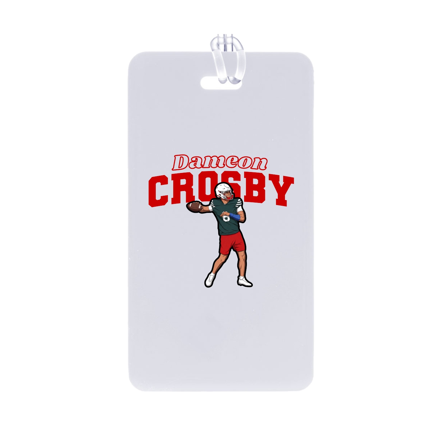 Bag Tag — Name Arch in Classic
