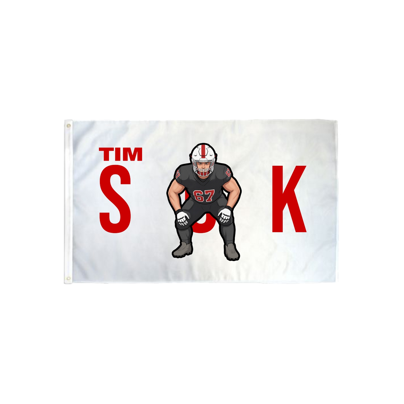 3x5 Flag — Player Name in Classic