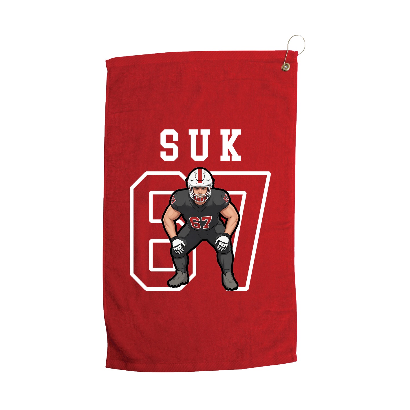 Golf Towel — Shirsey in Red