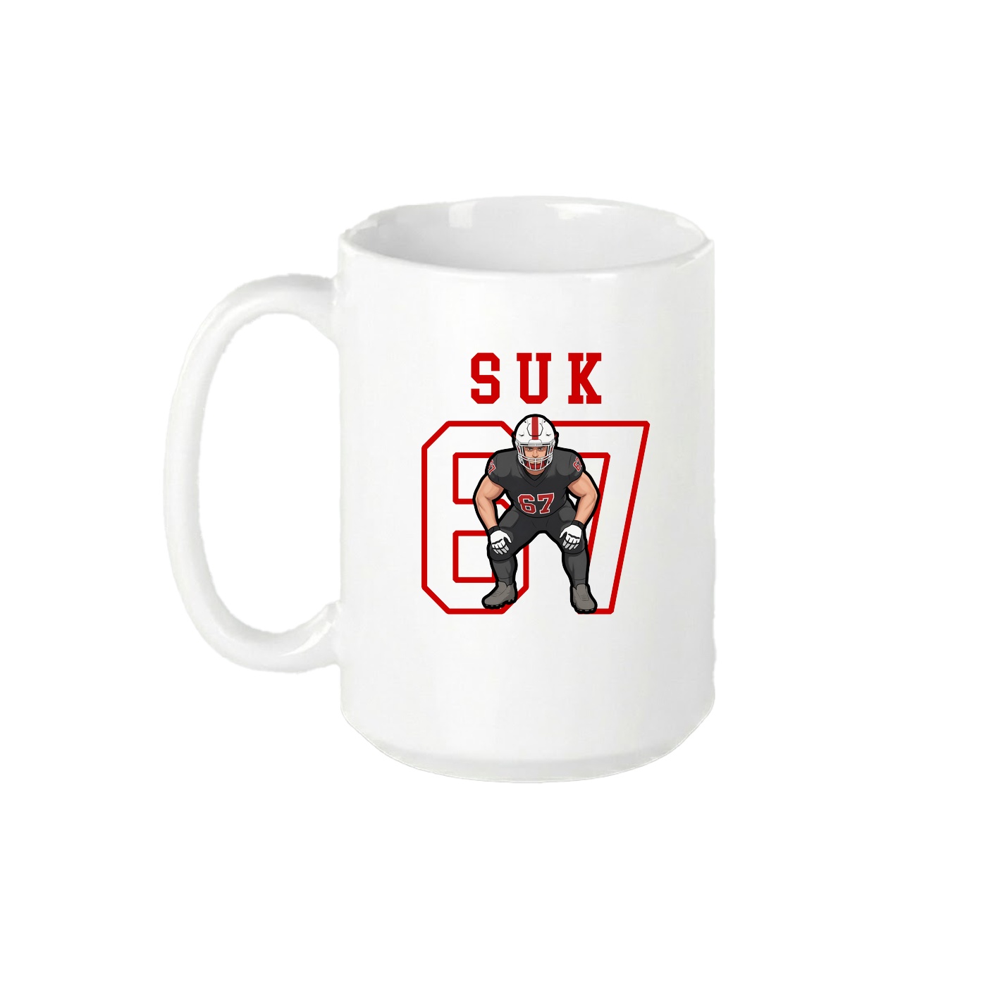15oz Coffee Mug — Shirsey in White