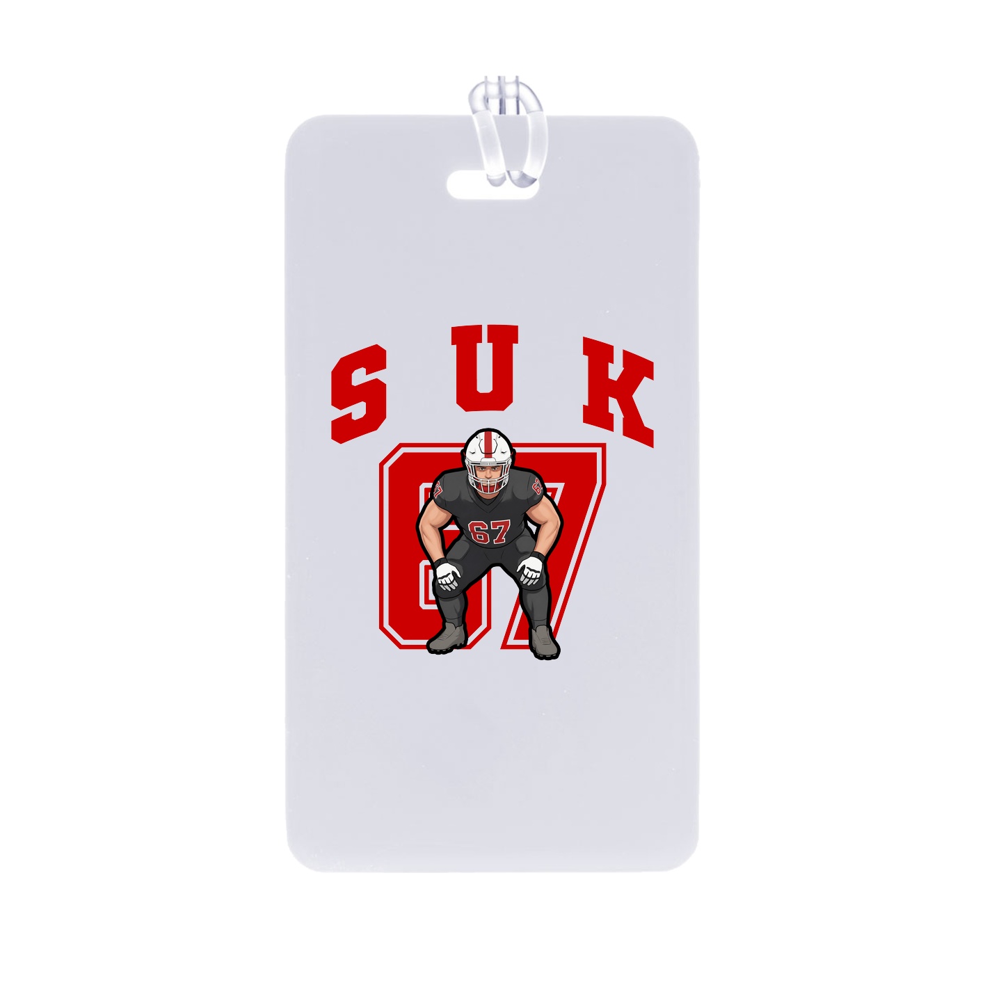 Bag Tag — Number in Classic