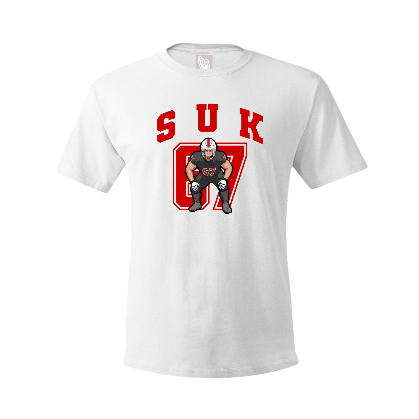 Tee — Number in White